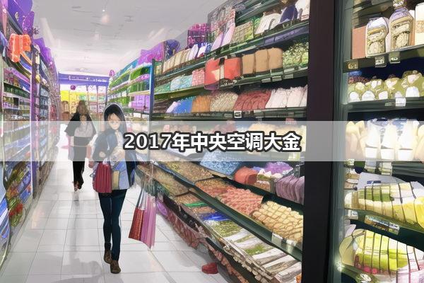 2017年中央空调大金