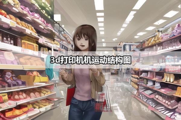 3d打印机机运动结构图