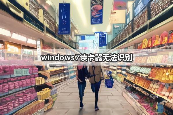 windows7读卡器无法识别