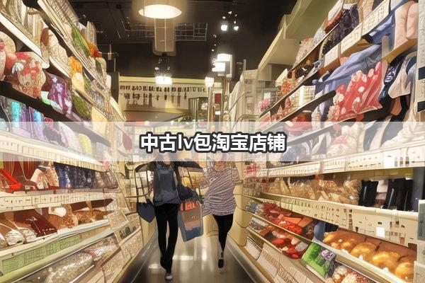 中古lv包淘宝店铺