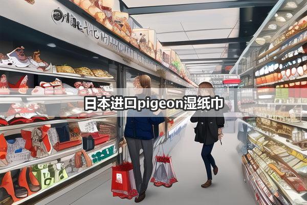 日本进口pigeon湿纸巾