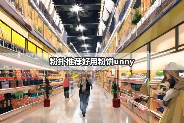 粉扑推荐好用粉饼unny