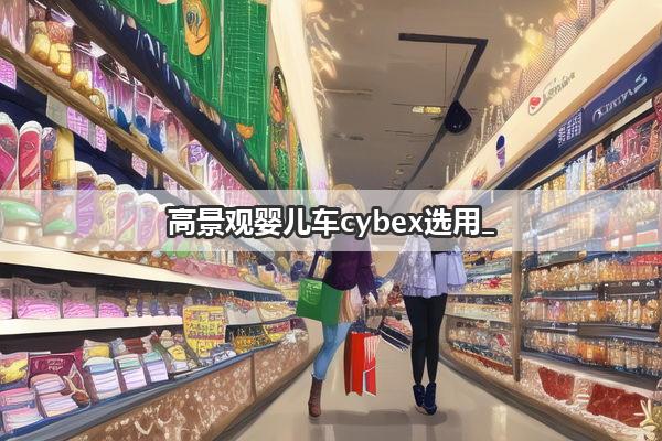 高景观婴儿车cybex选用_